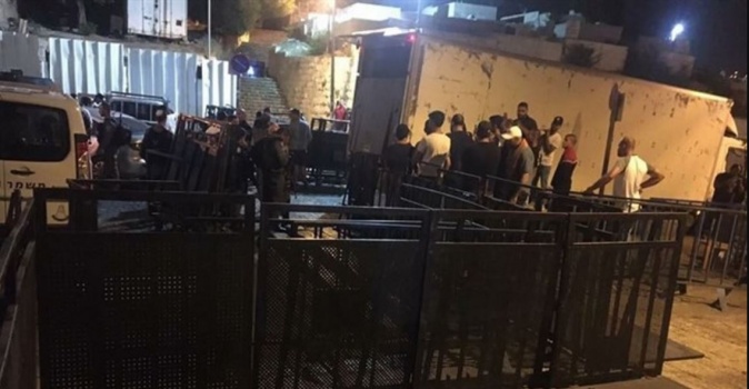 الكابينت يقرر ابقاء البوابات الالكترونية على مداخل الاقصى