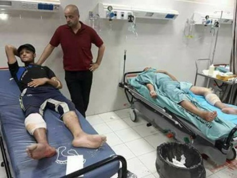 إصابة صيادين اثنين برصاص الاحتلال ببحر خانيونس