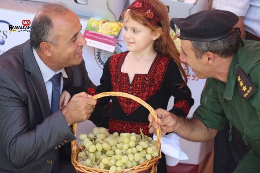 شاهد: جنين تحتفل بأيام العنب الفلسطيني