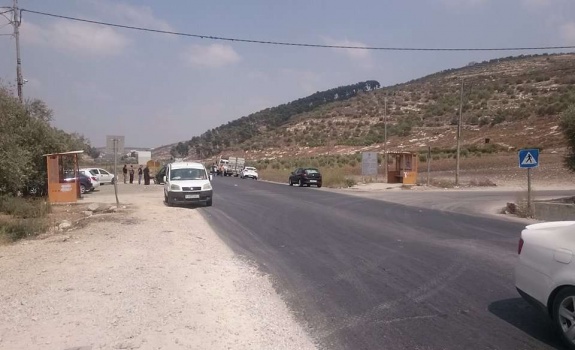 جنين:مناشدات لوضع مطب اسفلت على مفترق واد دعوق للحد من حوادث السير
