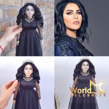 بالصور – شاهدوا دمية أحلام للمرة الأولى… هل تشبهها؟ وما هو تعليقها؟!
