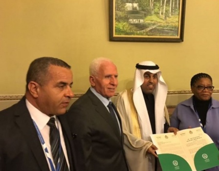 الاحمد يسلم رسائل شكر لبرلمانات افريقية تقديرا لمواقفهم