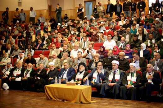 مهرجان في الخليل نصرة للمسجد الأقصى