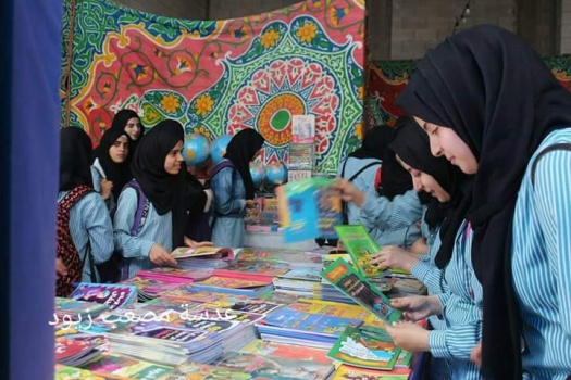 افتتاح معرض الكتاب الثاني بعنوان "جنين تقرأ "