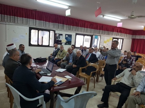 لقاء توعوي حول آفة المخدرات ومخاطر الانترنت في بلدة السيلة الحارثية غرب جنين