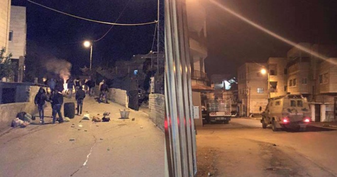 مواجهات مع الاحتلال ببلدة عرابة جنوب جنين