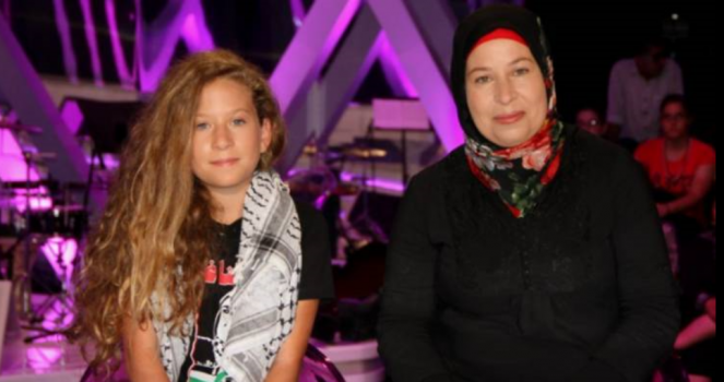 إسرائيل تمدد اعتقال الطفلة التميمي ووالدتها حتى الخميس