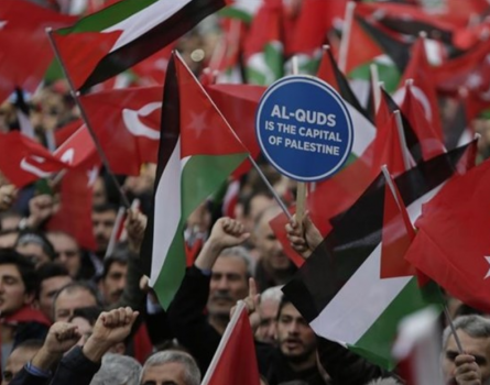 36 تظاهرة عمت اوروبا نصرة لفلسطين ورفضا لقرار ترامب