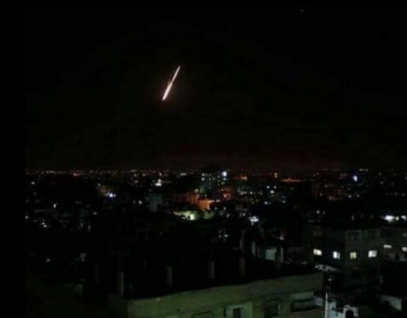 سقوط صاروخ اطلق من غزة داخل حدود القطاع