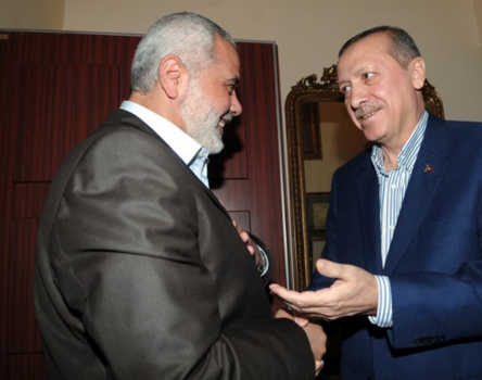 هنية يهاتف أردوغان لبحث موضوع القدس