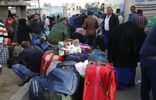 فتح معبر رفح لليوم الثاني على التوالي