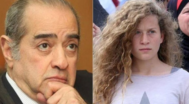 محامي مبارك يتطوع للدفاع عن الطفلة عهد التميمي