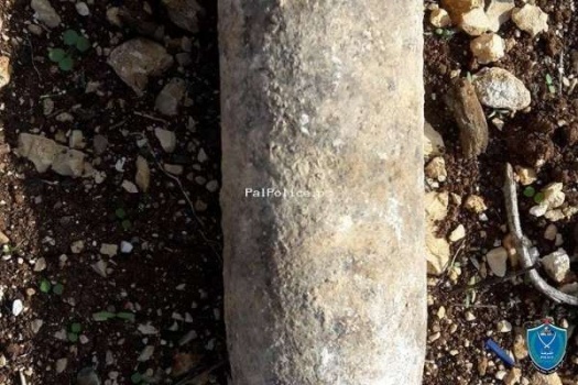 الشرطة تتلف جسم مشبوه جنوب جنين