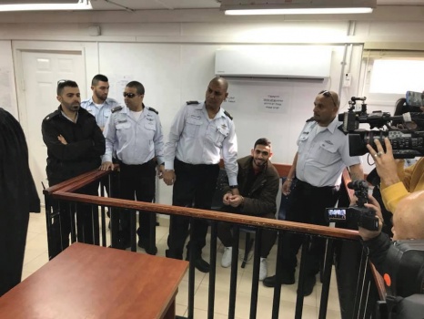 ماذا حدث داخل غرفة محاكمة منفذ عملية 'حلميش' الاسير عمر العبد؟