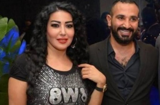 أول ظهور لـ "سمية الخشاب" مع أولاد زوجها أحمد سعد