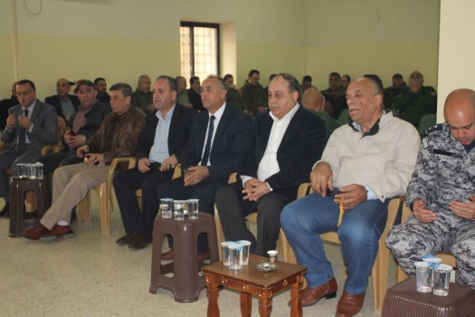 بالصور..محافظ جنين ومدراء الأجهزة الأمنية يقدمون واجب العزاء بوفاة والد قائد منطقة جنين العقيد ناضرعمر