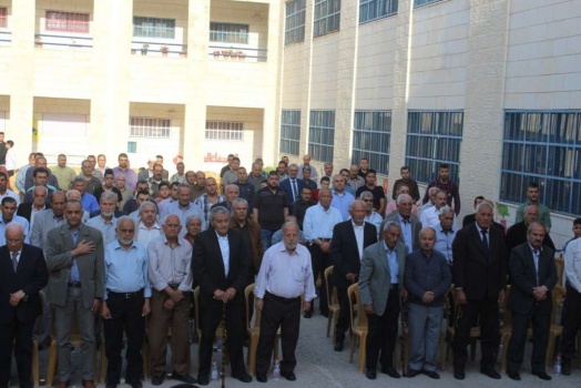 حفل لتكريم المعلمين المتقاعدين في بلدة السيلة الحارثية غرب جنين