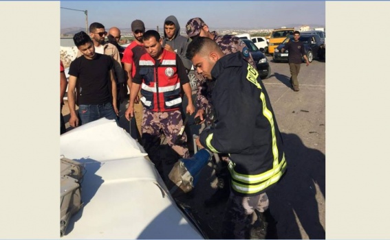 الحادث الثاني بعد ساعات..8 إصابات بحادث سير غرب جنين