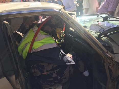 مصرع مسن وإصابة زوجته في حادث سير ببيت جالا