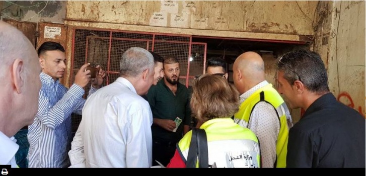 جولة تفتيشية على عمل الأحداث والأطفال برام الله