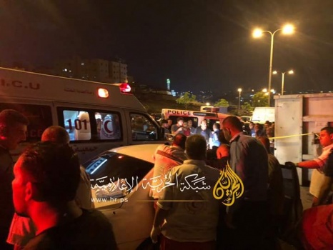 العثور على جثة شاب وفتاة داخل مركبة في الخليل