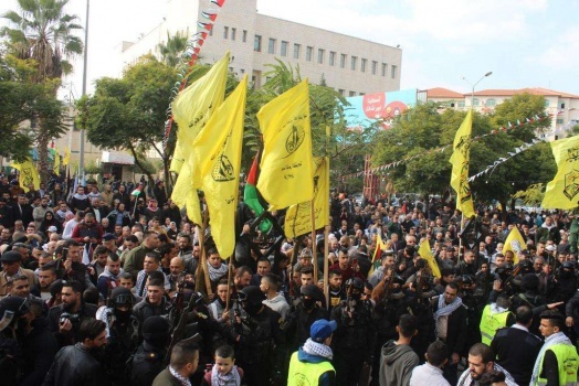 جنين: فتح تحيي ذكرى انطلاقتها والثورة الفلسطينية الـ54