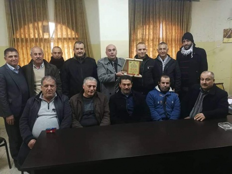 صور..بلدية سيلة الظهر وفعاليات وطنية  تزور مديرية الحكم المحلي في جنين وتهنئ ابو دياك باستلام موقعه الجديد