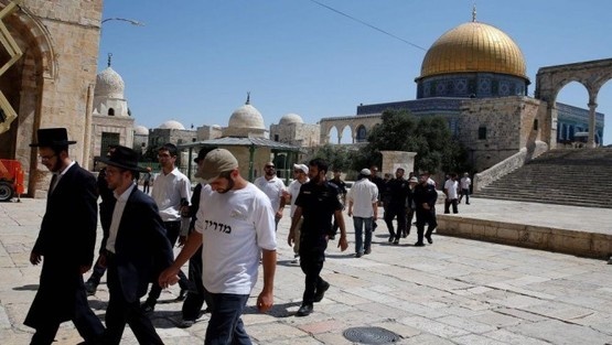 2230 مستوطناً اقتحموا الأقصى بالفصح العبري