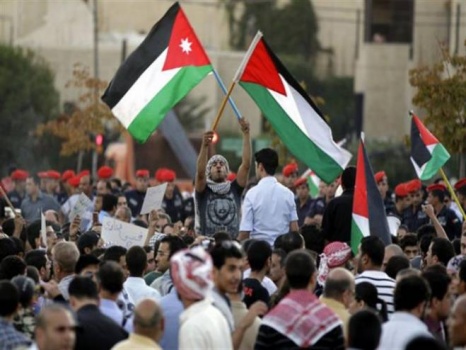 ما هو شرط السلطة لإنشاء كونفدرالية مع الأردن؟