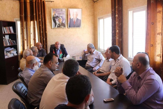 جنين: الحكم المحلي يطلع على واقع وإحتياجات بلدة جبع