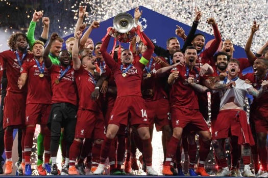 صور وفيديو..صلاح يقود ليفربول إلى المجد الأوروبي في مدريد