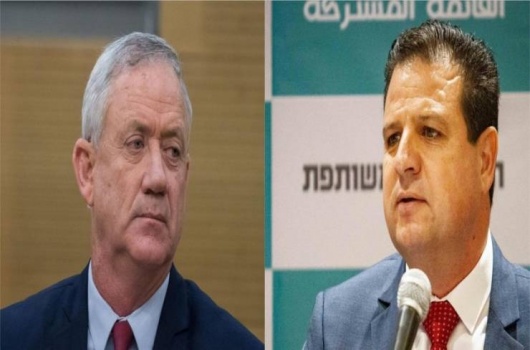 غانتس' يهاتف عودة لبحث مسألة الائتلاف الحكومي