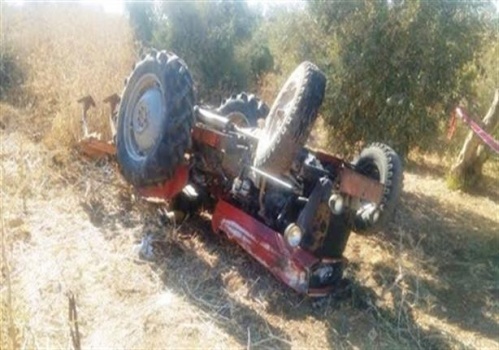 مصرع شابة من قرية دير ابو ضعيف شرق جنين إثر انقلاب جرار زراعي