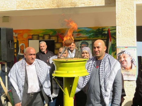 صور...تربية جنين وحركة فتح تحتفلان بالذكرى ال_55 لانطلاقة الثورة الفلسطينية