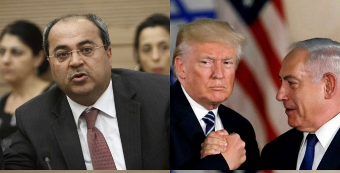 الطيبي: 2020 سيشهد تنحية نتنياهو وترامب