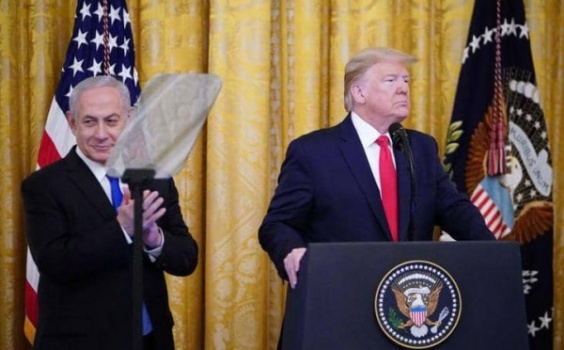 ترمب يعلن "صفقة القرن": القدس ستبقى عاصمة اسرائيل غير القابلة للتقسيم