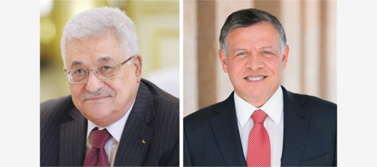 خلال إتصال هاتفي &hellip;الملك الاردني للرئيس عباس: سنواصل دعم الشعب الفلسطيني