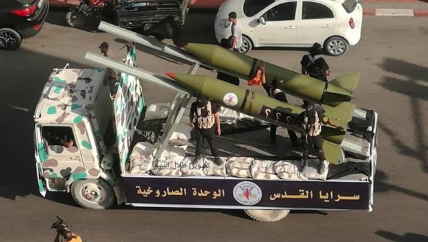 السرايا' تعلن مسؤوليتها عن إطلاق الصواريخ وتتوعد