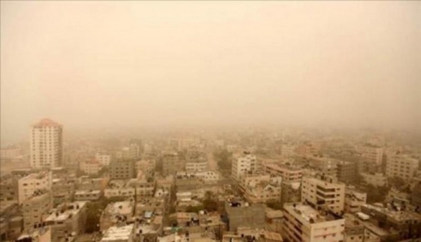 الطقس:منخفض خماسيني ورياح نشطة اليوم