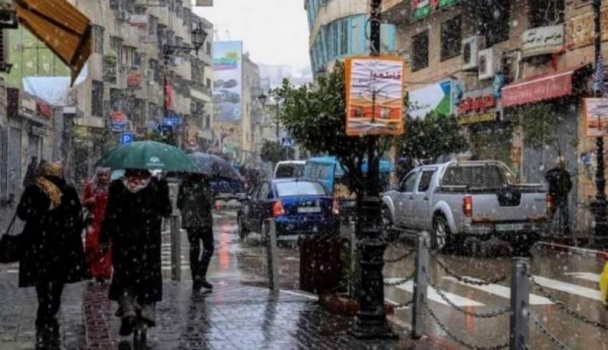 حالة الطقس: أمطار غزيرة وأجواء شديدة البرودة