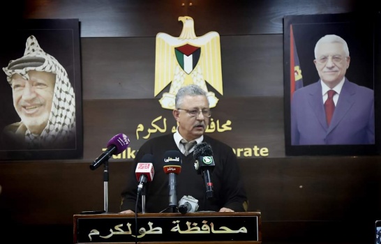 محافظ طولكرم عصام أبو بكر : حجر شخصين في أحد مراكز الحجر لعدم الإلتزام بقواعد الحجر المنزلي