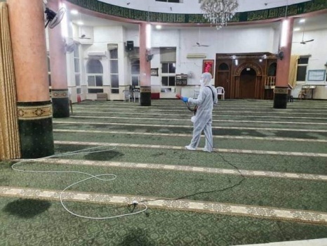 الأوقاف: استمرار تعليق إقامة صلاة الجماعة والجمعة بكافة المساجد بسبب (كورونا) 