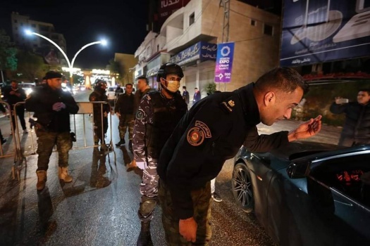 الشرطة تقبض على  19 شخص لعدم التزامهم بالتعليمات في جنين