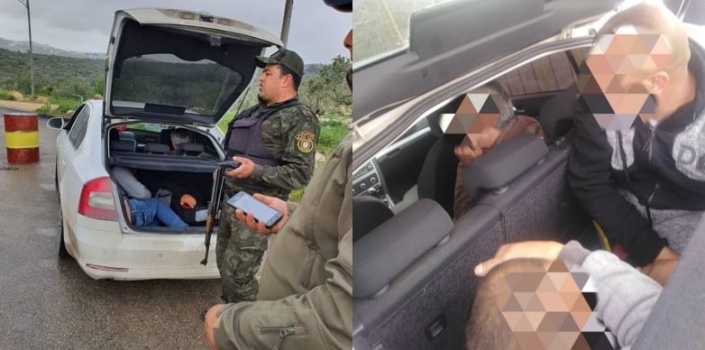 الشرطة توقف شخص انتحل صفة طبيب لتهريب عمال في صندوق مركبته شمال طولكرم