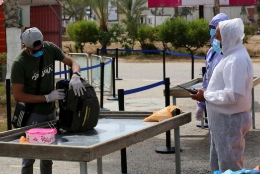 7 اصابات جديدة بكورونا في قطاع غزة 