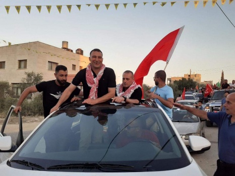 الافراج عن أسير من بيت ريما أمضى 19 عاما في سجون الاحتلال