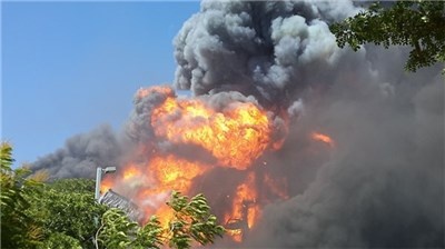 حريق كبير في أحراش عين كارم بالقدس المحتلة