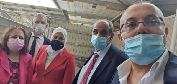 وفد وزاري برئاسة وزيرة الصحة يصل غزة 