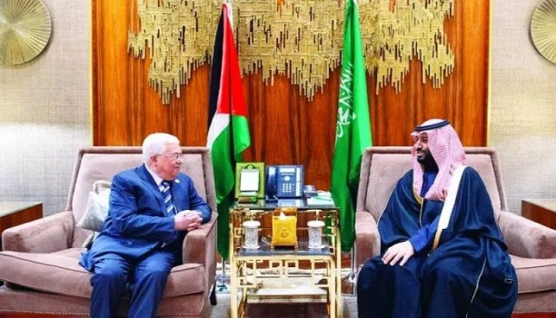 تفاصيل "خريطة فلسطين" التي عرضها محمد بن سلمان على الرئيس عباس ﻿