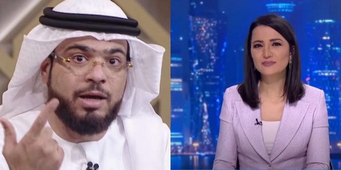 غادة عويس تضع &ldquo;تاجر الأديان&rdquo; وسيم يوسف في موقف محرج